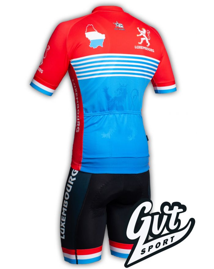 Tenue cycliste GVT Luxembourg Cyclisme + Paire de gants et chaussettes Cycliste