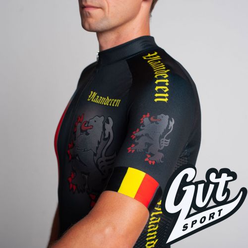 Maillot cycliste LA GILDASIENNE vintage CREDIT MUTUEL cycling