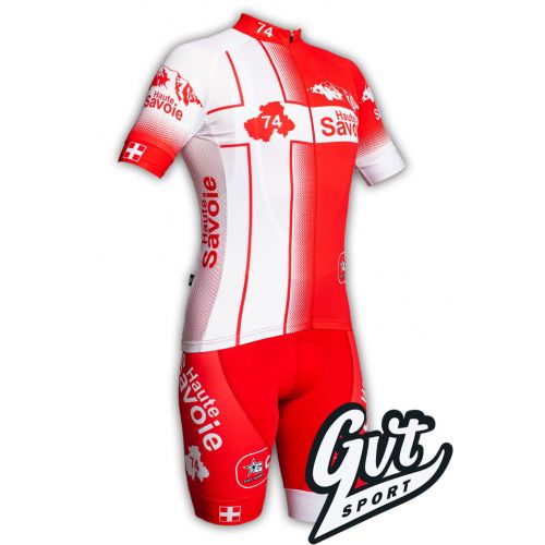 Tenue cycliste GVT Haute-Savoie Cyclisme + Paire de gants et chaussettes cycliste