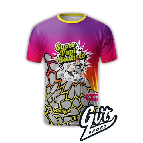 Tee-Shirt GVT Pétanque Homme 