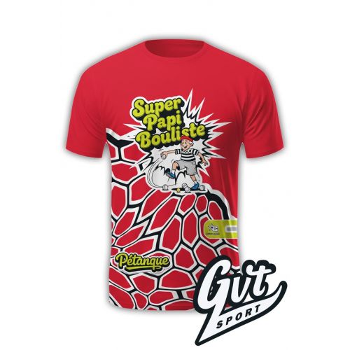 Tee-Shirt GVT Pétanque Homme 
