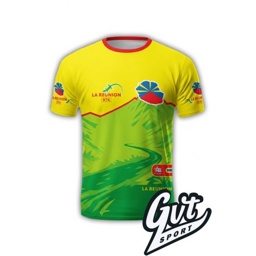 Tee-Shirt Running GVT Sport La Reunion 974