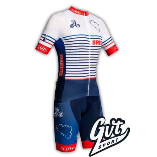 Tenue cycliste GVT Breizh Vélo + Paire de gants et chaussettes cycliste