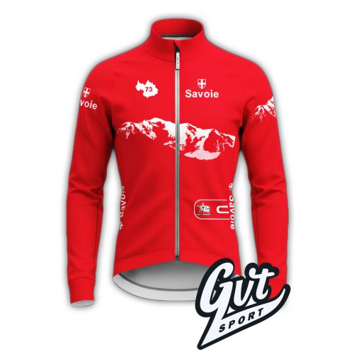 Veste de sport Thermique GVT Savoie Rouge