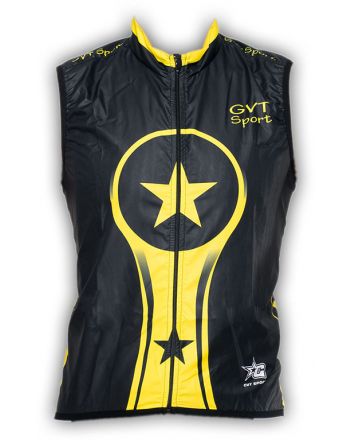 Gilet cyclisme Yellows Stars
