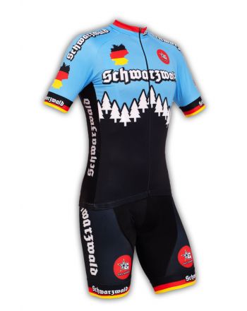 Tenue cycliste GVT Schwarzwald Bike + Paire de gants et chaussettes cycliste