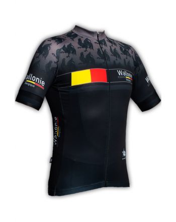 Maillot cycliste GVT Belgique Wallonie Vélo