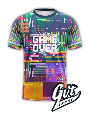 Tee-Shirt Gvt Sport Glitch Game Over