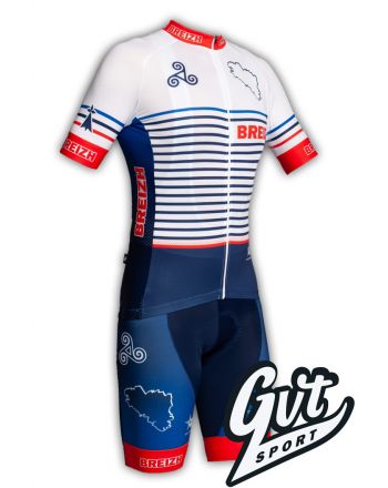 Tenue cycliste GVT Breizh Vélo + Paire de gants et chaussettes cycliste