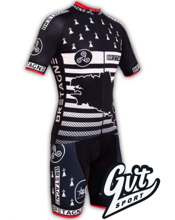 Tenue cycliste GVT Bretagne Vélo + Paire de gants et chaussettes Cycliste