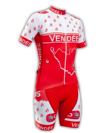 Tenue cycliste GVT Vendée Vélo + Paire de gants et chaussettes Cycliste