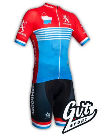 Tenue cycliste GVT Luxembourg Cyclisme + Paire de gants et chaussettes Cycliste