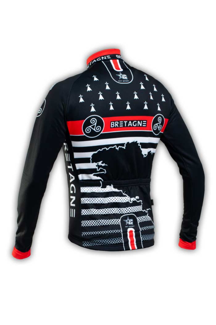 Maillot Cycliste Subliline Gof Guidon D'or Fougeres Bretagne Taille M/3