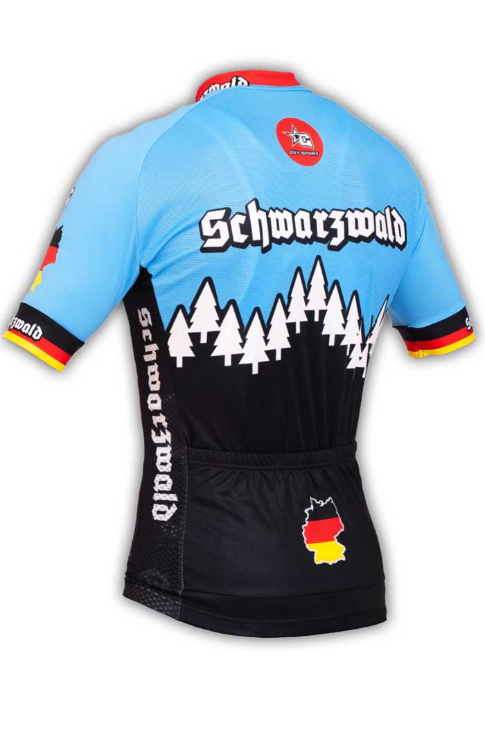 Gvt Saint Martin Bike Black - Maillot cycliste en édition limitée