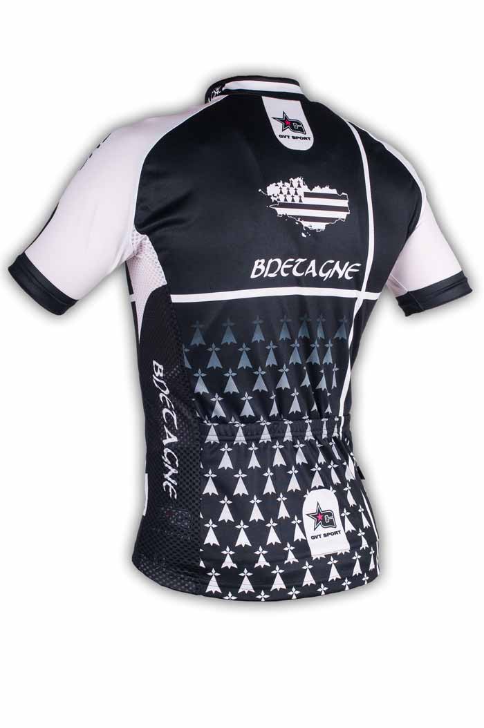 Maillot Cycliste AVA Sports Morbihan Sécurité Routière - Taille M (état Très Bon état)