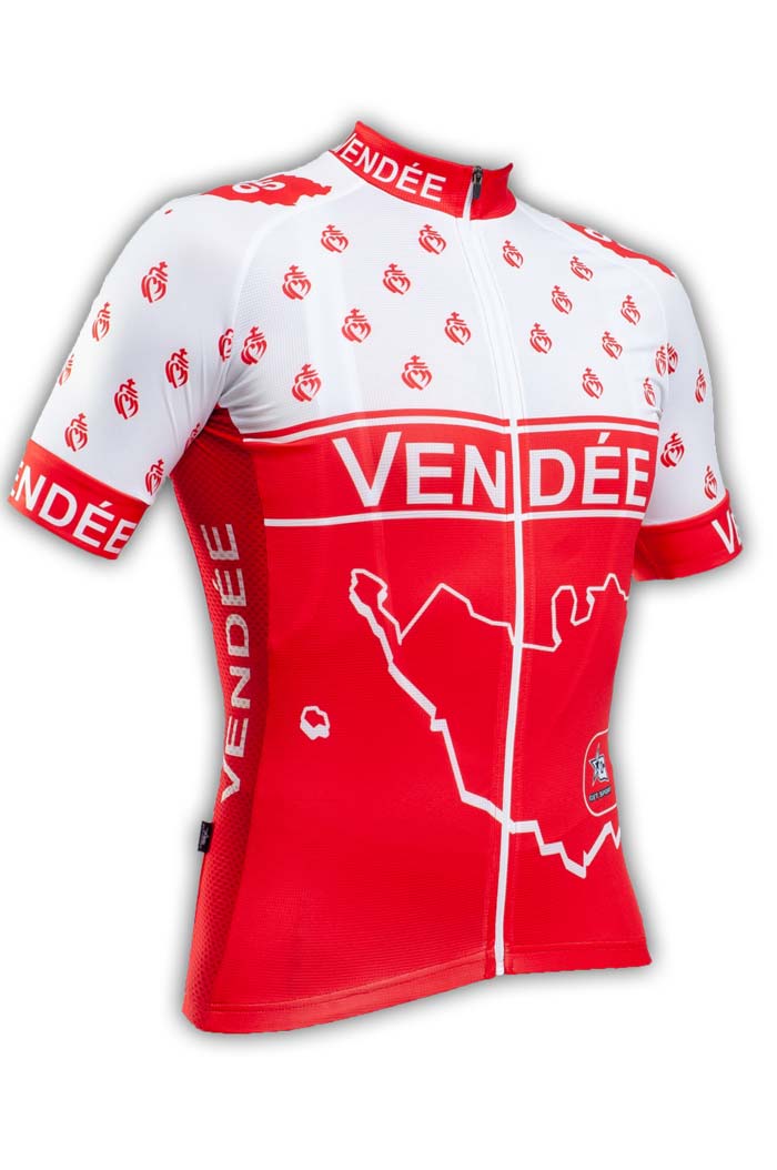 Maillot Cyclisme – Équipe De France / Vendée UCI World Tour – Taille M – Vert – Homme