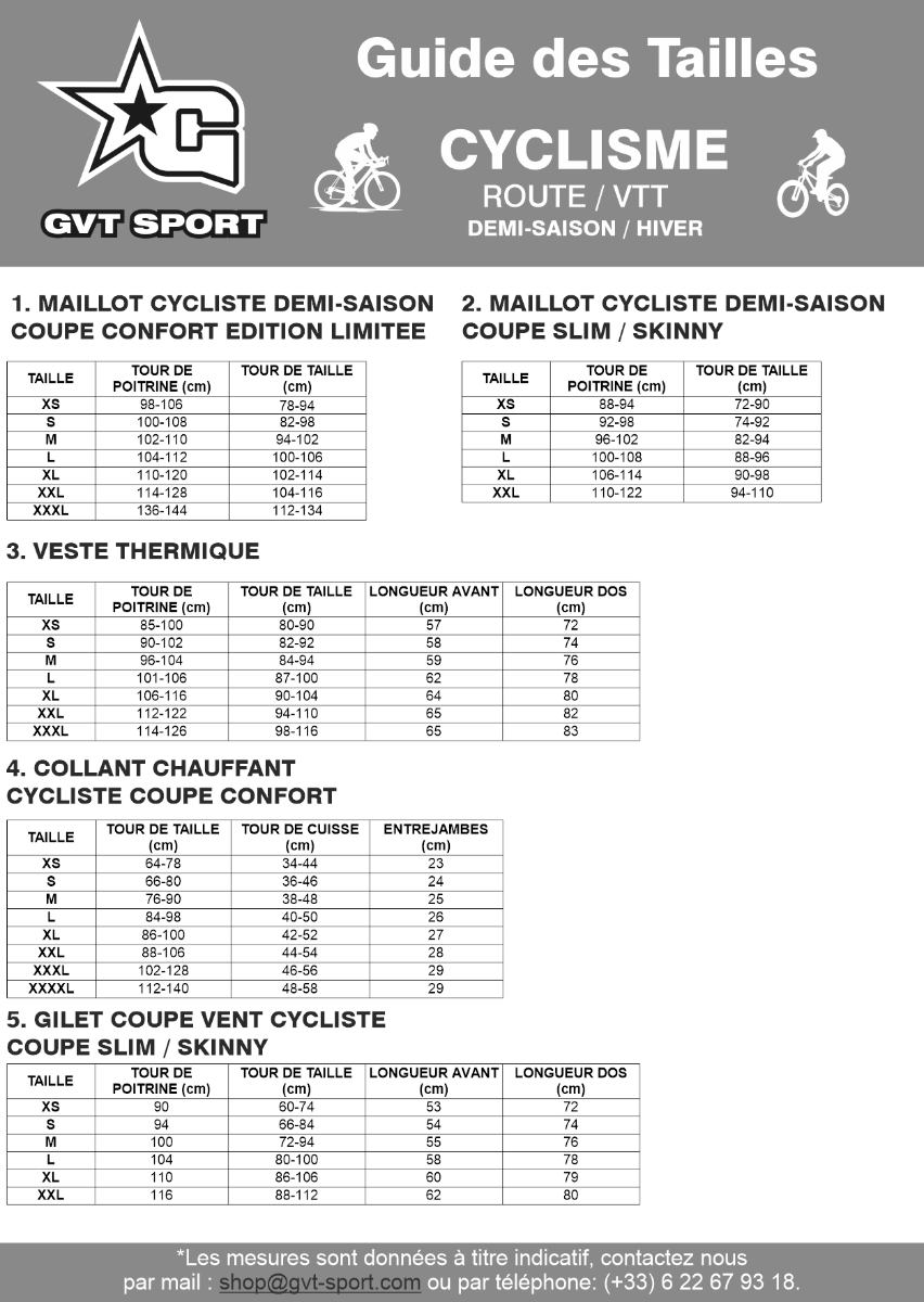 gvt-sport-tableau-de-taille-cyclisme-route-vtt-demi-saison-hiver