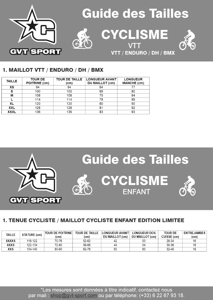 gvt-sport-tableau-de-taille-cyclisme-vtt-enduro-dh-bmx-et-tenue-cyclisme-enfant