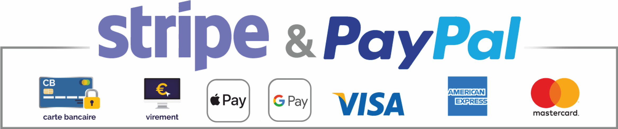 Stripe and PayPal